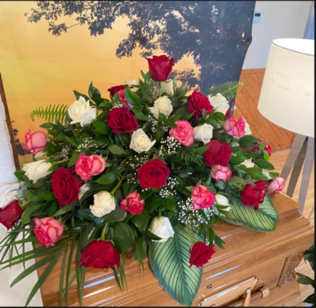 Coussin rose distinct