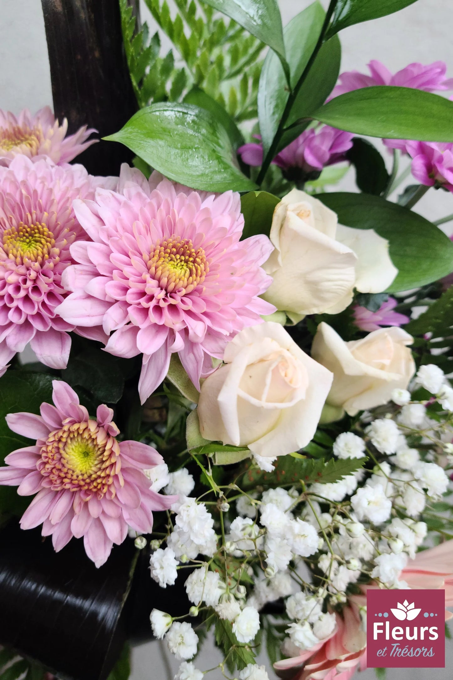 Vases de SYMPATHIES - Blanc et rose