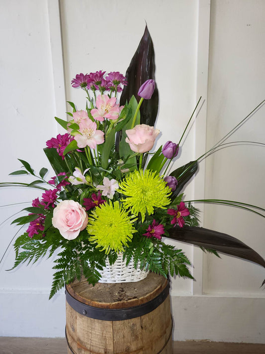 Vases de SYMPATHIES - Vert et Rose