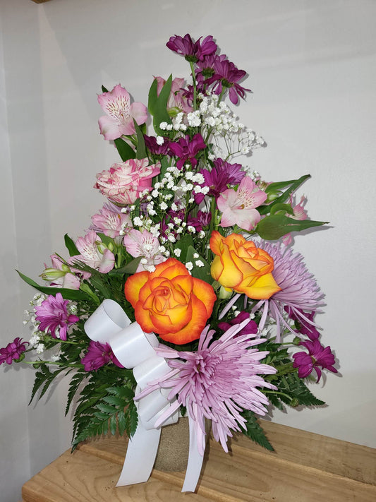 Vases de SYMPATHIES - Rose et Orange