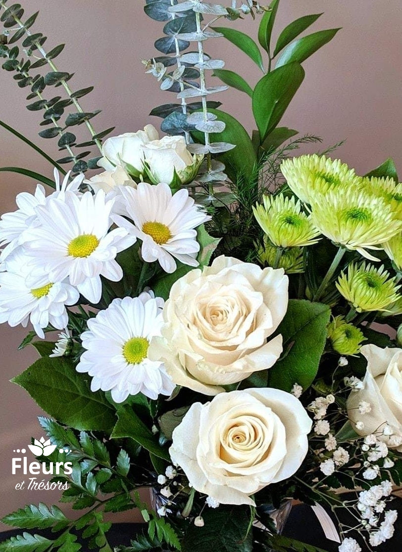Offrez un vase de sympathie, livraison en salon funéraire, victoriaville et sa région